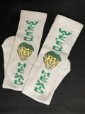 Weed Head Socks