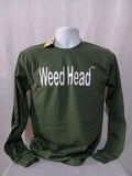 Long Sleeve T-Shirt/ WEED HEAD (TM)