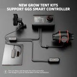 Spider-Farmer Complete Grow Tent Kit (SF-4000 301H EVO with Speed Controller 4' x 4' x 6.5')