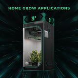 Mars-Hydro FC E3000 - Complete Grow Kit (3'3"x3'.3"x5'11")