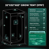 Mars-Hydro TS 1000 - Complete Grow Kit (32"x32"x63")