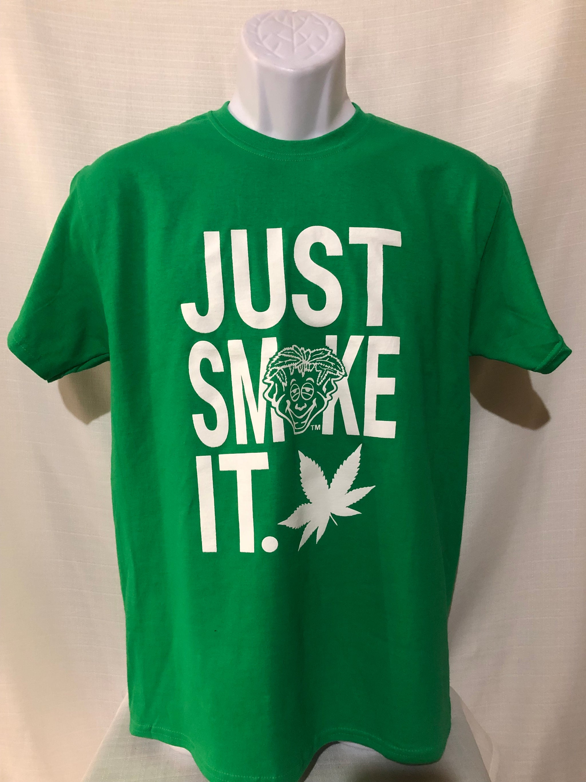 T-Shirt/Just Smoke It – Weed Head