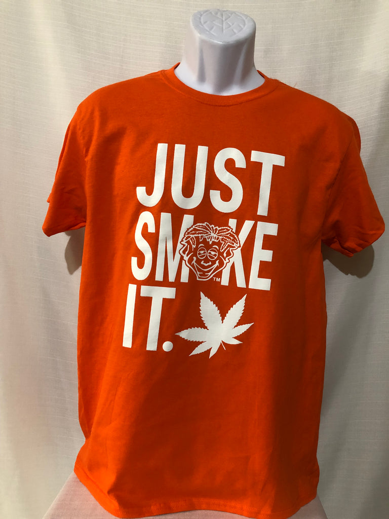 Orange Kush Burnout T-Shirt  Stoner Apparel & Merch - Pulsar