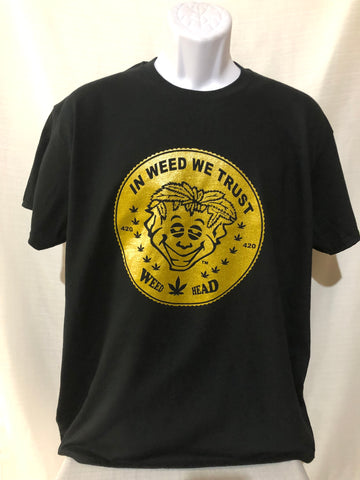 T-Shirt/In Weed We Trust Coin